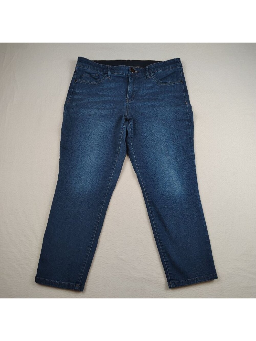 Christopher and Banks Signature Slimming Jeans Womens 12 Petite - Picture 1 of 8